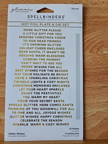 Spellbinders glitter wishes - glitter,