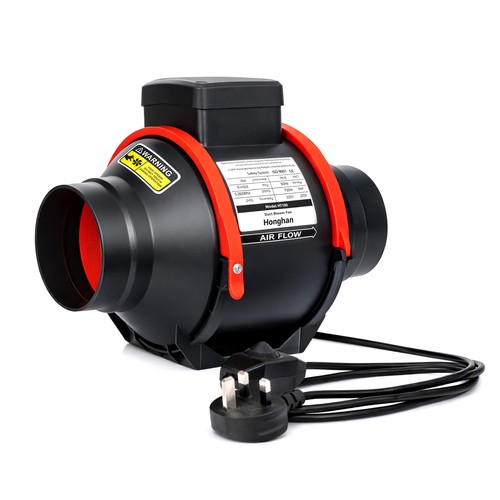 Inline extractor fan with - extractor,