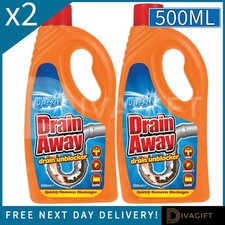 2 x DRAIN UNBLOCKER LIQUID