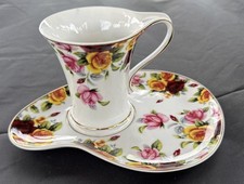 Leonardo collection Cup And Saucer / Mug artists pallet  tennis set  Good Cond.