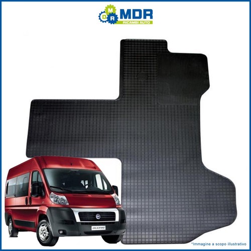 Black rubber floor - black,