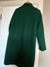 Toast Green Lined Wool Coat 12