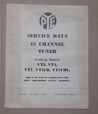 Pye channel tuner service - pye,