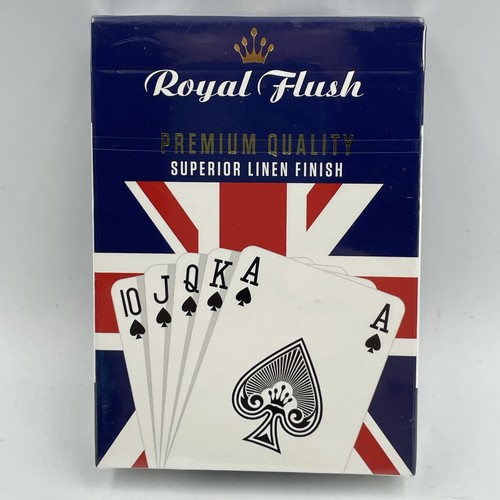 Royal flush playing cards - flush,