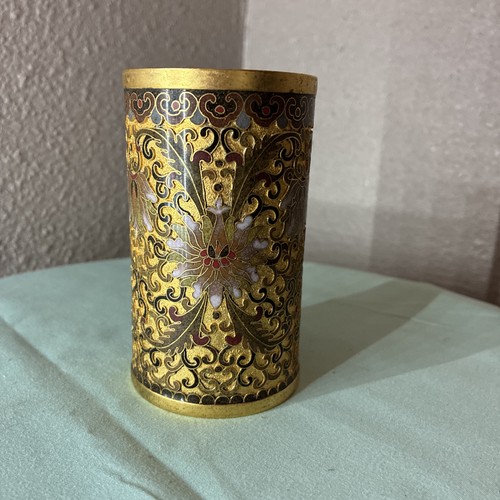 Chinese cloisonné enamel pen