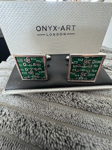 Onyx art london cufflinks - onyx-art,