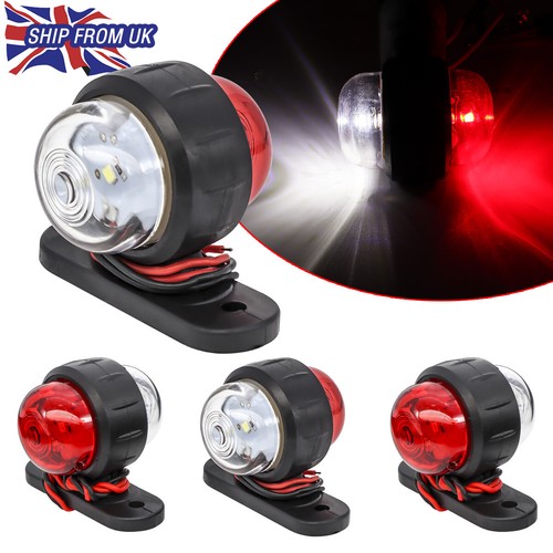 Red 12v white corner side - 12v,