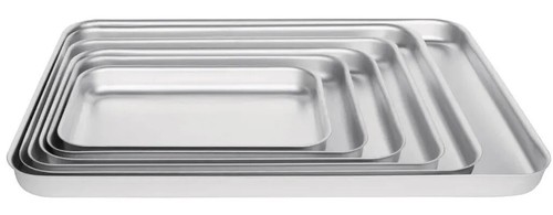Aluminium baking tray heavy - baking,