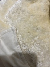 2 x Beautiful cream throws 58