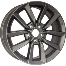New 17" x 7" Grey Alloy