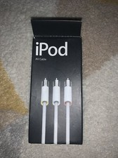 Genuine Apple iPod Composite Audio Hi-Fi AV Cable M9765G/A