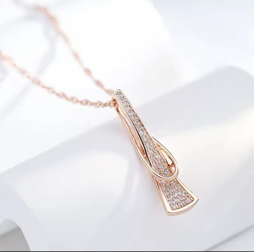 Geometric rose gold 585 - geometric,