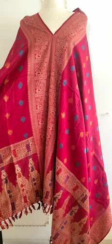Womens maroon silk woven - womens,
