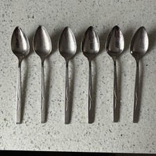 ONEIDA Oneidacraft Deluxe tea coffee Spoons VANESSA stainless steel 70s