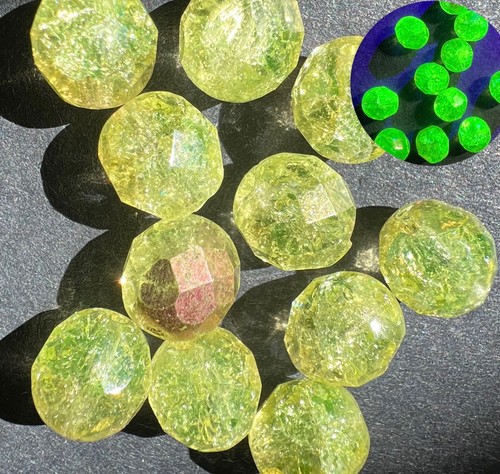 Pieces faceted uranium - pieces,