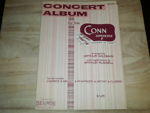 Concert album for the conn - for,