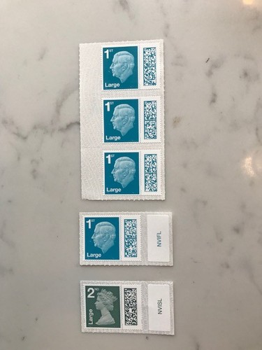 Royal mail 1st - +, 2nd