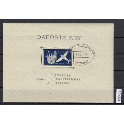 Danzig 1937 block 2 iv - 1937, mi.no.