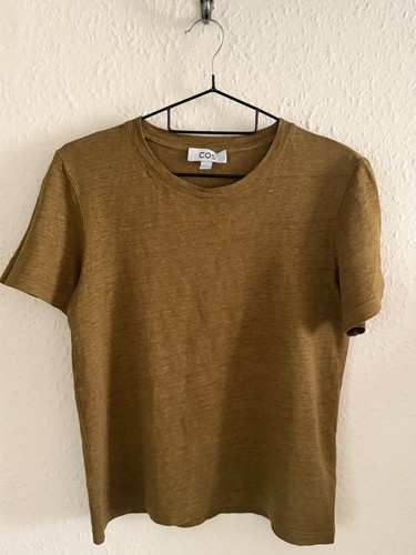 Cos olive khaki linen shirt - cos, olive/khaki
