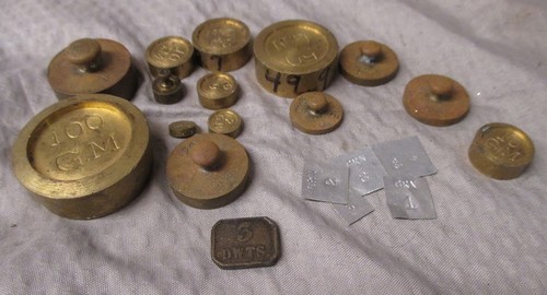 Lot antique brass - lot,