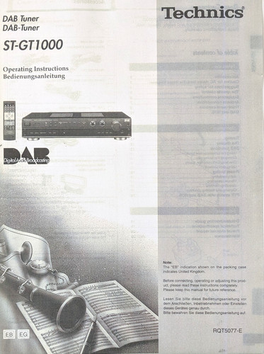 Technics gt1000 digital - technics, st-gt1000