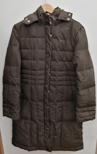 Cyrillus down coat brn - coat, used