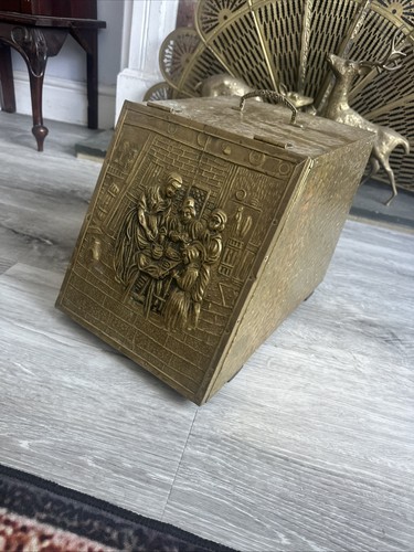 1940s vintage brass embossed - vintage,