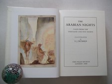 The Arabian Nights, EJ Detmold, Folio Society, 2001, slipcase
