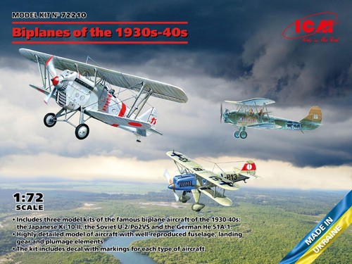 Icm 72210 biplanes of - biplanes,
