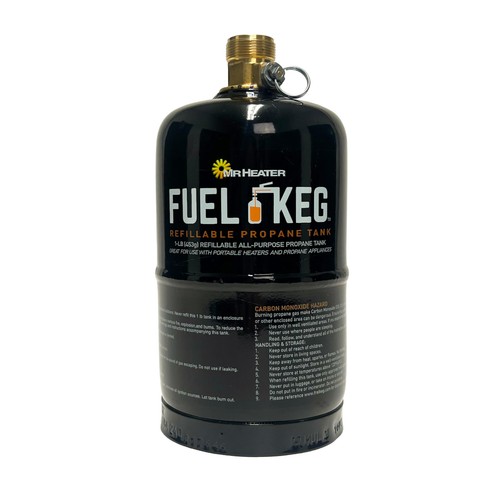 Fuel keg 1lb refillable tank - fuel,