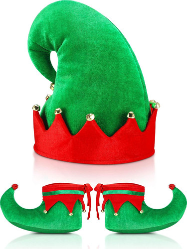 Satinior christmas santa elf - santa,
