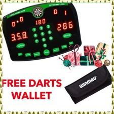 Dart Scorer Scorer Darts Deluxe with Darts Wallet Darts Electronic Scoreboard