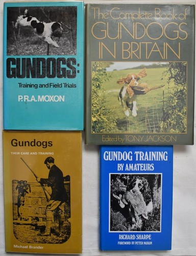 Books gundogs training - books,