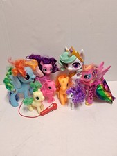 My Little Pony Horse Bundle x8 figures 4 electronic toys working 