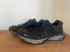 DLX x Vibram Soles Black Waterproof Hiking Trainers Size UK8