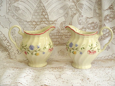 PAIR JOHNSON BROTHERS ** SUMMER CHINTZ ** 350ml   MILK/CREAM/SAUCE JUGS