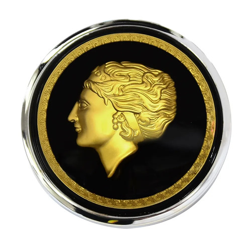 Flat4 horn push gold - push,