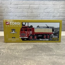 CORGI CLASSICS 24502 LEYLAND 8 WHEEL PLATFORM LORRY LONDON BRICK COMPANY BOXED.