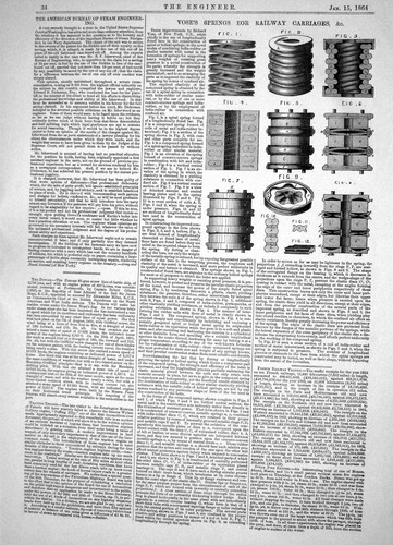 Old antique print - antique, engineering