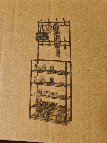 Shoe rack storage - storage, with