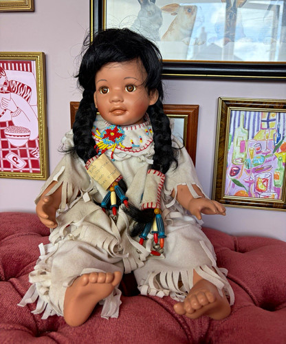 Snowbird porcelain doll artist - porcelain,