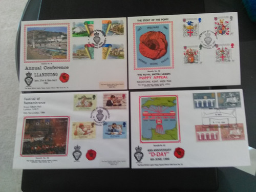 Used stamp d c - b, 4