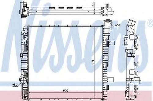 Radiator for mercedes benz - for, mercedes-benz