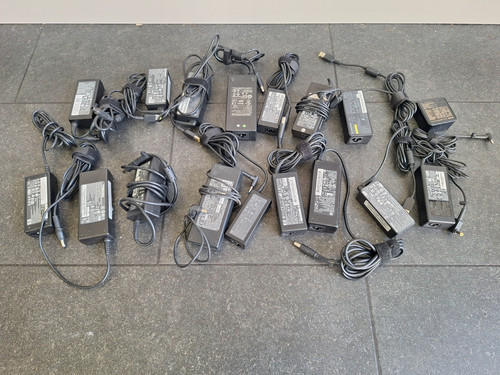 Mixed laptop chargers joblot - chargers,