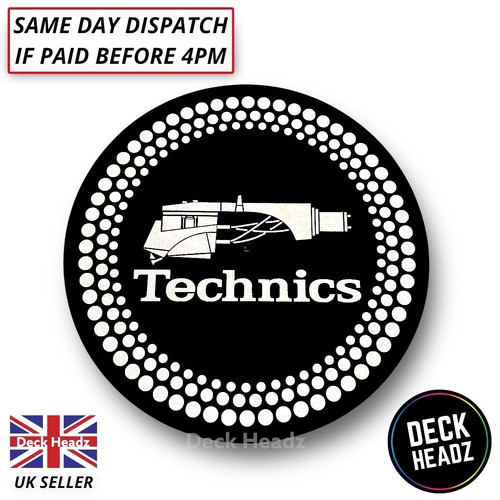 Technics slipmat black - technics,