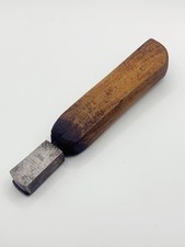 Vintage/Antique Leather Glazing iron - George Barnsley - Sheffield