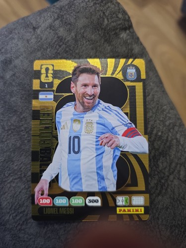 Lionel messi topps golden - lionel,