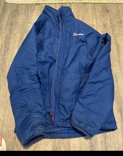 Berghaus blue padded coat - blue,