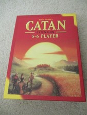 CATAN Base Game 5-6 Player Board Game EXTENSION Ages 10+ 3-6 Players role play