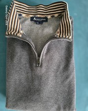 Aquascutum Half Zip Polo 'Long